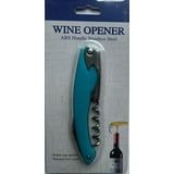 Corkscrew Wine Opener with Foil Cutter â€“ 4.5", Multi-Color, All-in-One Bottle Tool with ABS Handle