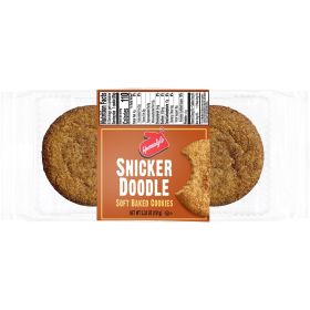 Soft Baked Snickerdoodle Cookies â€“ 6 Count, Cinnamon Sugar Flavor, Homestyle, Ready to Eat, Kosher Dairy