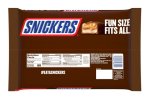 Snickers Fun Size Chocolate Bars, 18.71 oz Jumbo Candy Bag