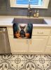 Miniature Pinscher Puppy Halloween Kitchen Towel Dish Cloths Guest Hand Towel Decorative Bathroom Towel for Face,Tea, Dishcloth, Kitchen and Bath