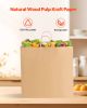 Kraft Paper Bag with Handles 100Pcs 18x7x19 in Party Shopping Retail Bag Black
