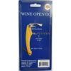 Corkscrew Wine Opener with Foil Cutter â€“ 4.5", Multi-Color, All-in-One Bottle Tool with ABS Handle