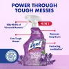 Lysol All-Purpose Cleaner Spray, Lavender & Cotton Blossom Scent, 32 oz â€“ Disinfectant & Sanitizer