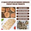 Jaysuing Combustion Marker, Wood Branded Coasters Cutting Board Handmade Diy Design Burning Pyrography Pen