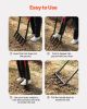 5 Tine Broad Fork Tool Heavy Duty U-Shaped Pitch Fork for Gardening Spading