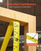 Tape Measure 25ft Retractable Imperial Metric ABS Case for Outdoor Decoration