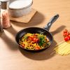 8" Non-Stick Aluminum Skillet Black Dishwasher Safe
