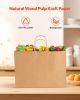 Kraft Paper Bags with Handles 50Pcs 16x6x12 in Party Shopping Retail Bag Brown